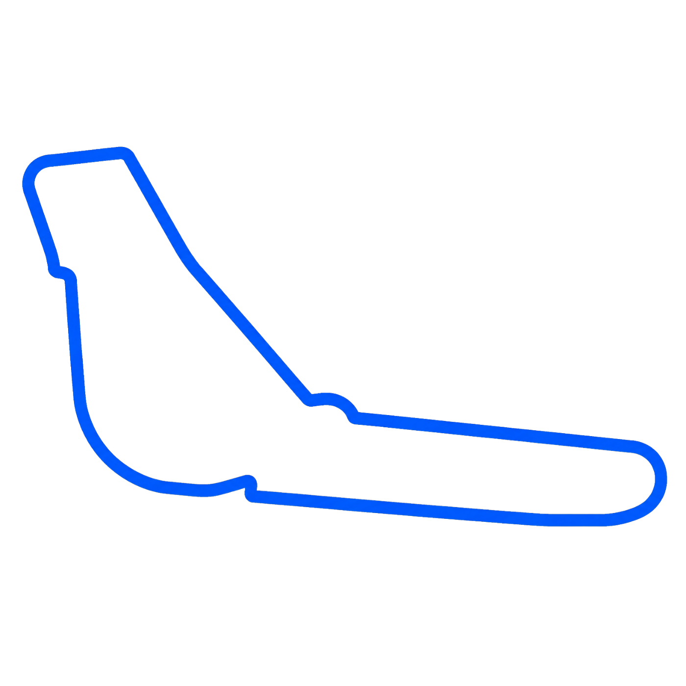 Monza circuit map